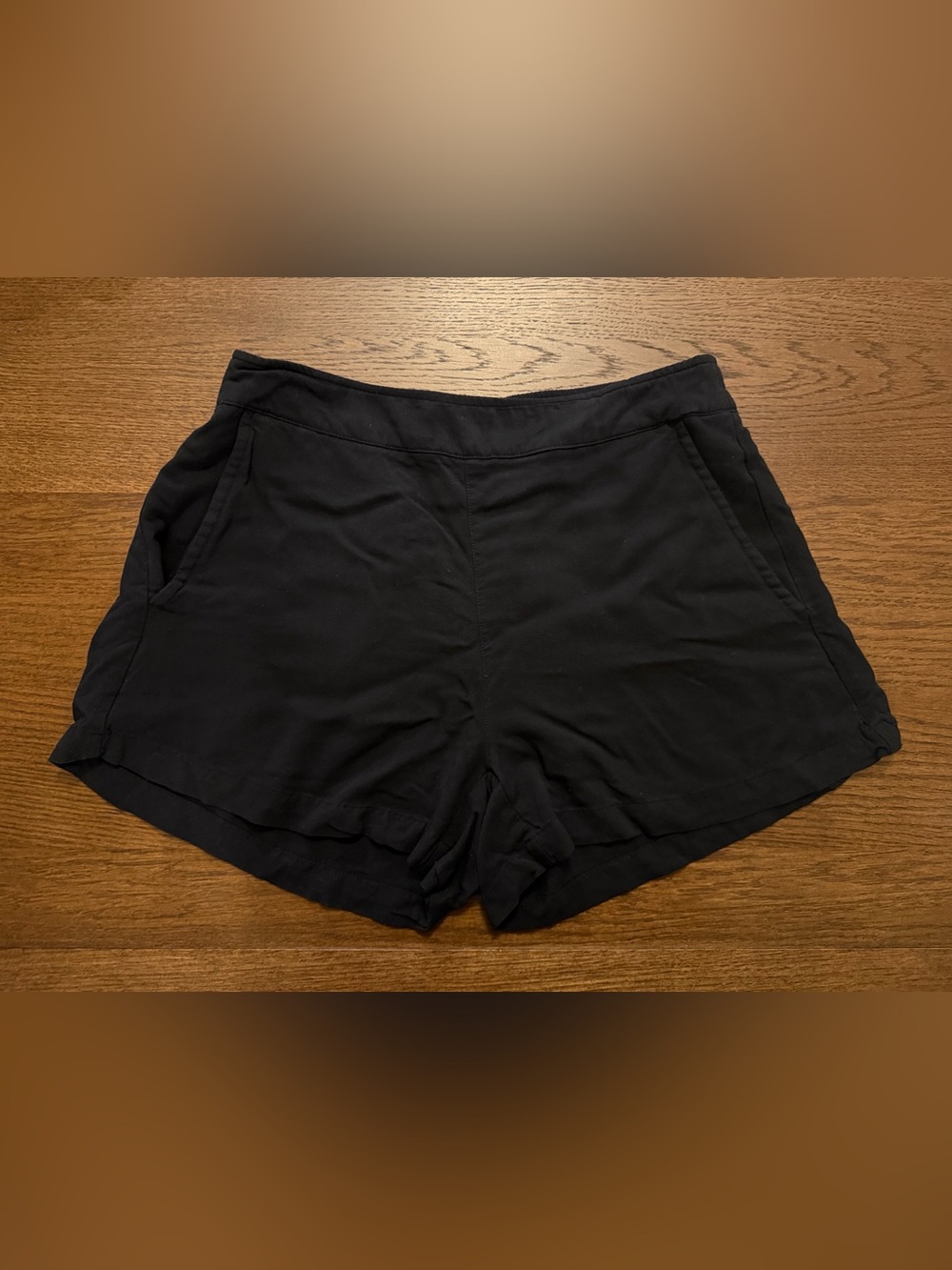 Old Navy Black High-Waist Lounge Shorts